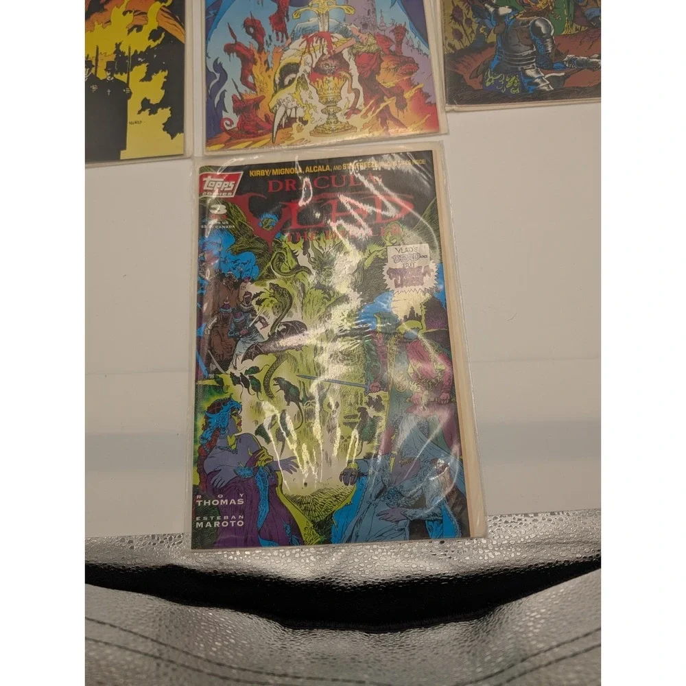 Bram Stoker's Dracula 1-4 & Vlad The Impaler 1-3 Topps Comics Complete Set‎ 1992